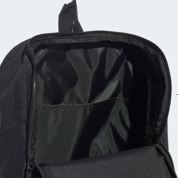 New Adidas 3 Stripes Black & White Backpack Unisex - Picture 7 of 9